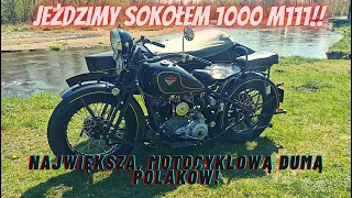 Polska motocyklowa duma - Sokół 1000 M111 - odpalamy, jeździmy i rozmawiamy o jego historii...