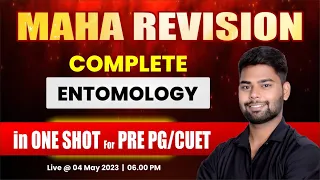 Complete Entomology By Dr Deependra sir(MAHA REVISION) - Class 02|| Dr Green Agro