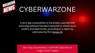 WinRar Vulnerability CVE 2023 38831 (2023)