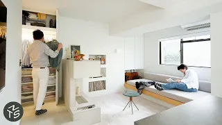 NEVER TOO SMALL: Elderly Mother & Son’s Small Apartment, Japan - 46sqm/495sqf