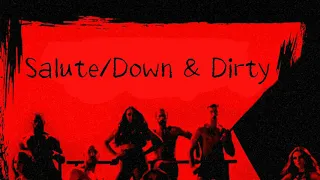 Little Mix - Salute / Down & Dirty [ Glory Days Tour: Platinum Studio Experience ] (Studio Version)