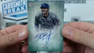 Sunday Night Baseball 2013-14-15 Bowman 47+ Hits 8 Box Mixer Hit Recap