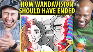 HOW WANDAVISION SHOULD HAVE ENDED | HISHE | Reaction!