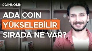 Cardano'dan Yeni Projeler Geliyor! 📣 ADA Coin Kısa Vadeli Analiz | ADA Coin Geleceği