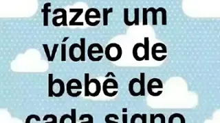 O nome do bebê de cada signo