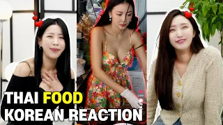 Caption) Korean Reaction to Thai Street Food