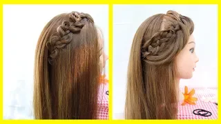 2 Quick Go-To Half Up Styles | Keep Hair Out Of Your Face | HairStyles Official