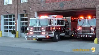 Harrison FD Car 2163, Engine 13, Tower Ladder 24, & Engine 10 Responding