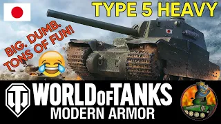 TYPE 5 HEAVY II BIG DERPY FUN! II WoT Console Modern Armor II WoT Console II Evolution Season