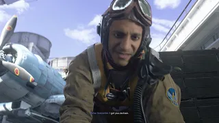 Call of Duty Vanguard - The Battle of Midway: Follow Mateo Hernandez To Plane Dialogue Gameplay PS5