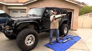How to Install the Perfect Jeep Exhaust - Magnaflow Overland System