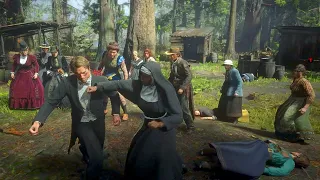 Arthur vs the ladies of RDR2