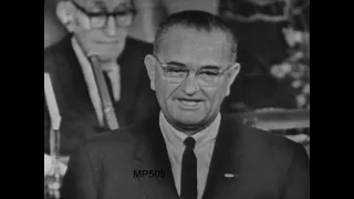 President Lyndon B. Johnson's Address to Congress, November 27, 1963. MP505