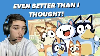 THIS SHOW IS THE G.O.A.T! TheOdd1sOut "My Thoughts On Bluey" Reaction