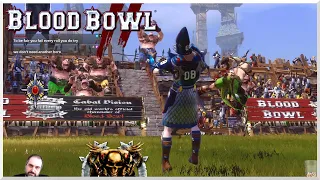 Blood Bowl 2 - TOTAL BLOODBOWL - Game 9 - High Elves vs. Wood Elves