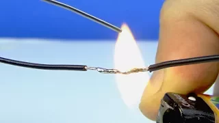 How To Solder Wires With Lighter