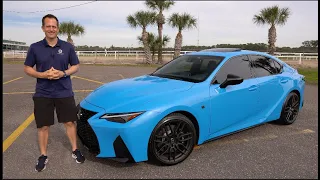 Is the 2024 Lexus IS 500 F Blue Vector Edition the BEST new performance sedan to BUY?