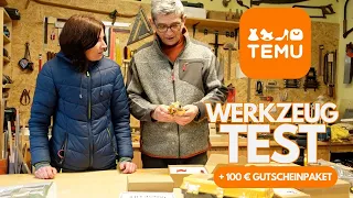 Wir testen Werkzeug von TEMU 🛠️ Top oder Schrott? [100 € Gutscheinpaket]