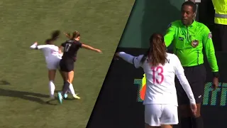 Alex Morgan BULLIED vs Portland Thorns 2022 HD