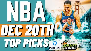 NBA dfs DraftKings Fanduel Prize Picks Today Tuesday 12/20/2022