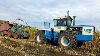 Mais hakselen Gebr. Aldenzee - Fendt 936 / Ford FW 60  / Fendt 916 Vario