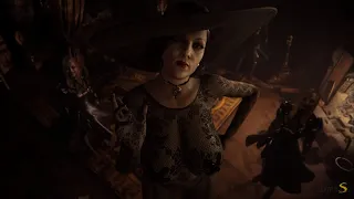 Thicc Lady Dimitrescu Mod - Resident Evil 8 Village Cut Scene - Best of The Week Gaming 2021