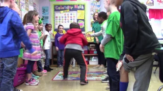 Mrs. G's First Grade Morning Meeting- Hit the Floor