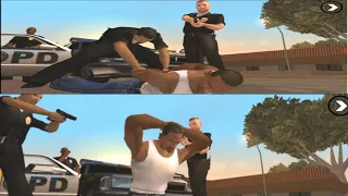 Gta san andreas | cj arrested | GTA San Andreas Real Prison ! (Secret Wanted Level Arrest Scene)