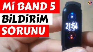 Xiaomi Mi Band 5 WhatsApp Bildirim Gelmiyor | Xiaomi Mi Band 5 Bildirim Ayarları