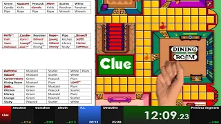 Clue, All Levels (SNES) Speedrun - Former World Record (25:09)