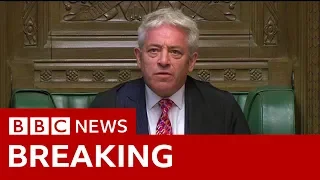 Speaker welcomes MPs back to their 'place of work' - BBC News