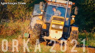 🔥ORKA 2021 Pod zboże🔥Niedźwiedź w akcji😍Ursus 1614 😍turbo🔥Kverneland VD 85