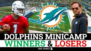 Miami Dolphins Minicamp Winners & Losers Ft. Tua Tagovailoa, Skylar Thompson, Connor Williams