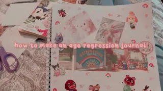 how to make an age regression journal! |sfw age regression