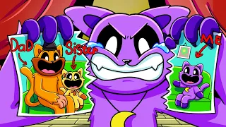 ¡¿UNA TRISTE HISTORIA DE LA FAMILIA CATNAP?! Poppy Playtime 3 Animación