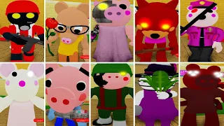 ALL NEW PIGGY JUMPSCARES 👉 Piggy New Skin Ideas