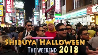 TOKYO. Shibuya Halloween  - October 27, 2018. #4K #渋谷ハロウィーン