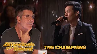 Marcelito Pomoy : Philippines Champion | SEMIFINALS FULL PERFORMANCE AGT Champions