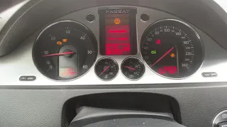 Горит check и свечи накала VW Passat B6 HighLine 2.0 TDI engine fault workshop Ошибка