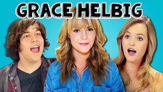 TEENS REACT TO GRACE HELBIG