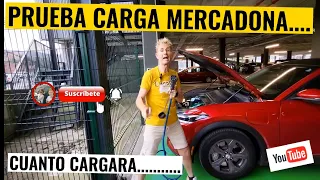 👉​🔋​Cargar coche electrico  ¡¡¡ GRATIS !!! Mercadona .......