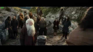 The Hobbit The Desolation of Smaug (2013) Bard`s barge for hire | First glaze of The Lonely Mountain