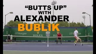 Mini Tennis Game With Alexander Bublik (TENFITMEN - Episode 94)