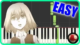 Attack on Titan S3 ED - Akatsuki no Chinkonka - EASY Piano Tutorial(Synthesia)