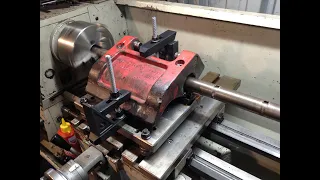 Line Boring  In The Lathe  .  Part 1