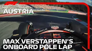 Max Verstappen's Onboard Pole Lap | 2022 Austrian Grand Prix | Pirelli