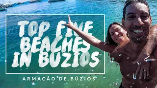 Top 5 beaches in Búzios