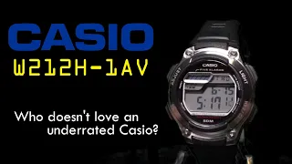 Casio Digital Sport W212H-1AV | Budget Friendly and a Little Metal