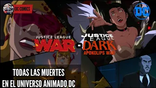 TODAS LAS MUERTES | UNIVERSO ANIMADO DC COMICS (sin censura)