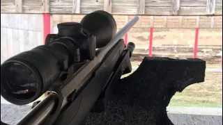 Tikka 6.5 Creedmoor Leupold VX6 200 Range Shooting